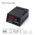 Tattoo New LCD Digital Tattoo Power Supply+ Foot Pedal Tattoo Power Supply + Clip Cord Kit P142-3